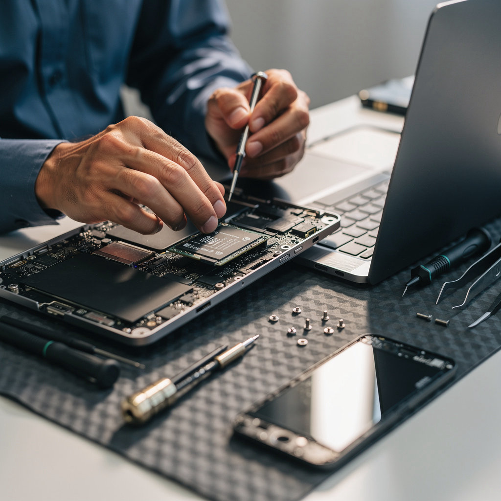 La Jolla Computer Guy technician providing expert computer repair and IT services in San Diego