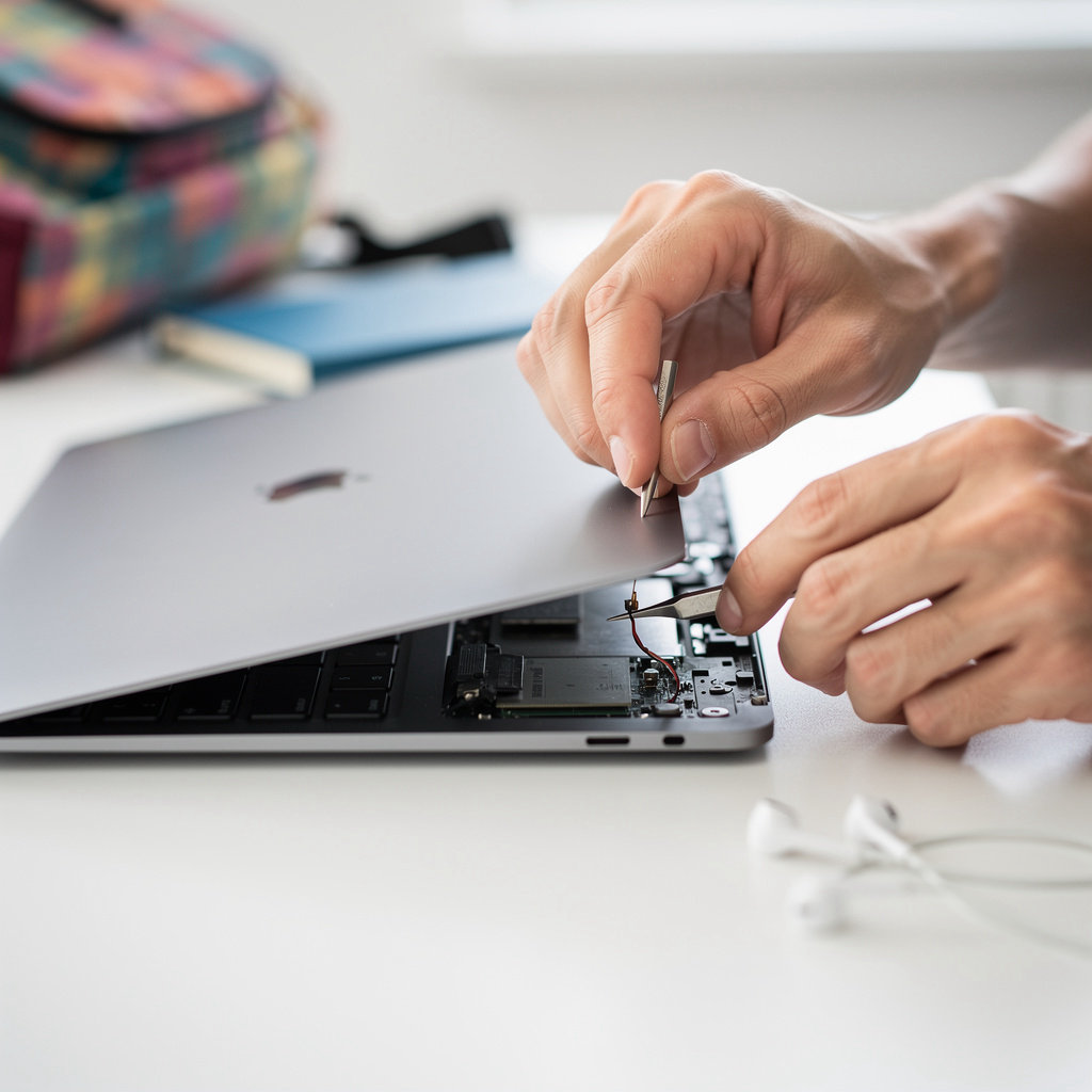 La Jolla Computer Guy providing laptop repair and tech support for UC San Diego students
